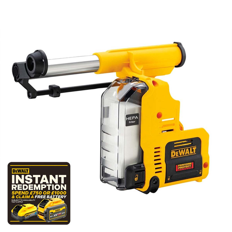 DeWalt D25303DH Cordless 18V Dust Extraction System (Body Only)
