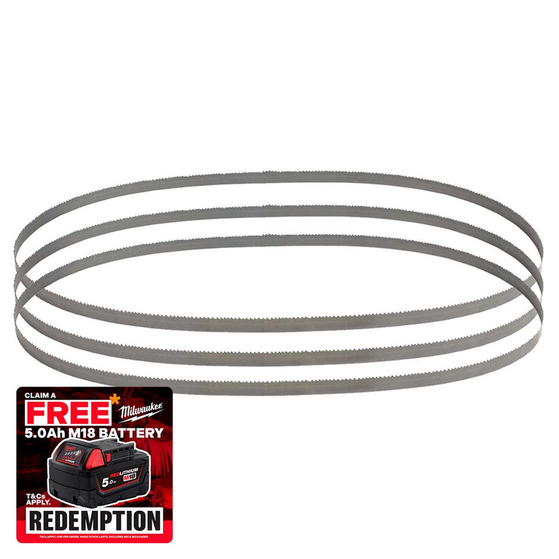 Milwaukee 48390619 Premium Bandsaw Blades 899mm x 12mm x 14tpi