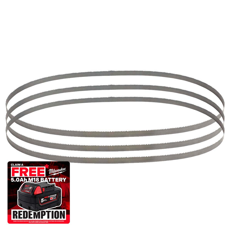 Milwaukee 48390619 Premium Bandsaw Blades 899mm x 12mm x 14tpi