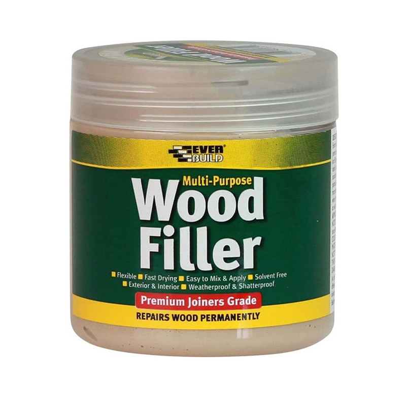 Everbuild MPWOODPINE Joiners Grade Multi Purpose Wood Filler, Pine 250ml