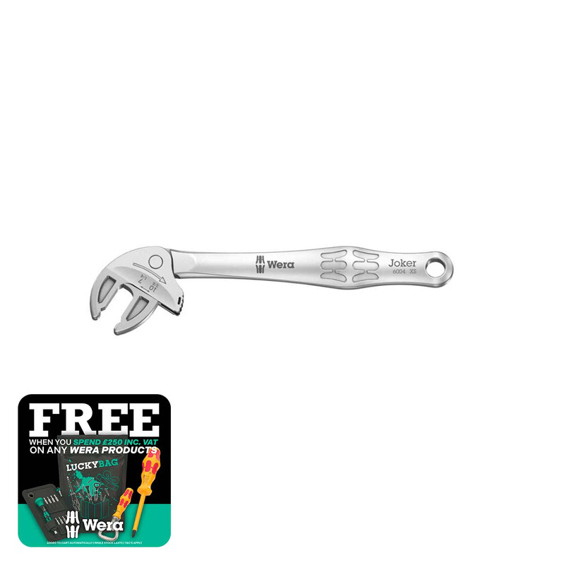 Wera 6004 Joker XL Self-Setting Spanner 19mm-24mm