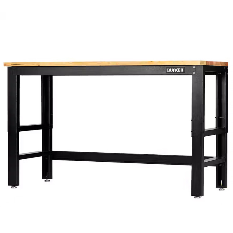 BUNKER® by Draper 28090 Workbench with Stainless Steel Worktop 1550mm