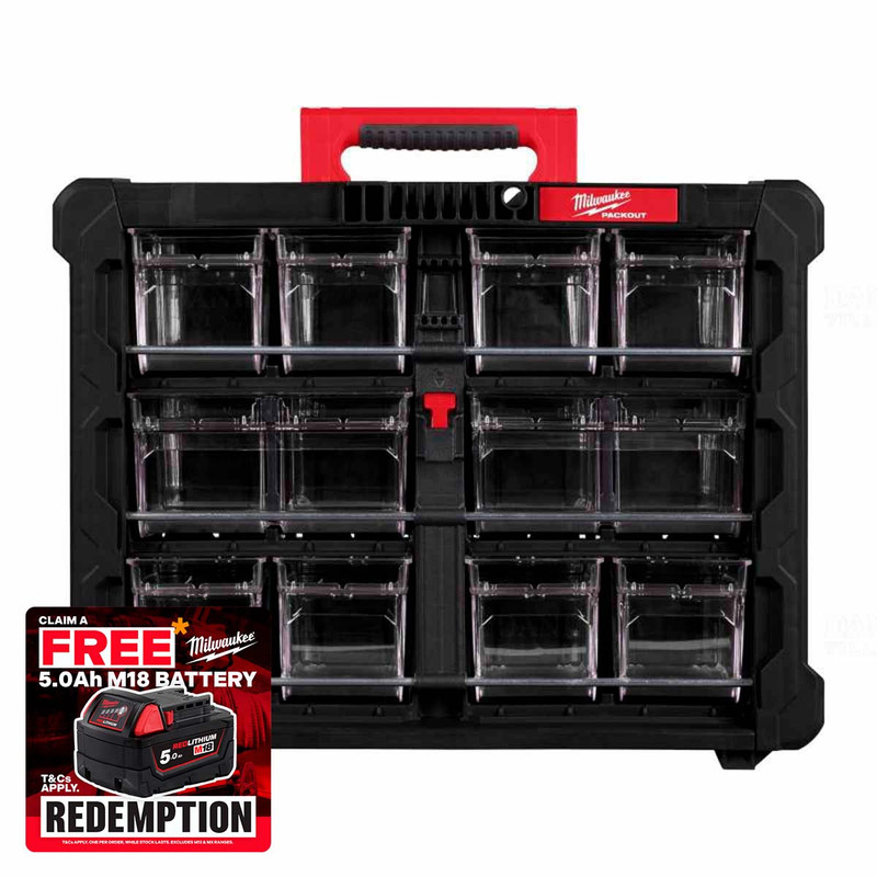 Milwaukee 4932498323 PACKOUT Tip Bin Organiser