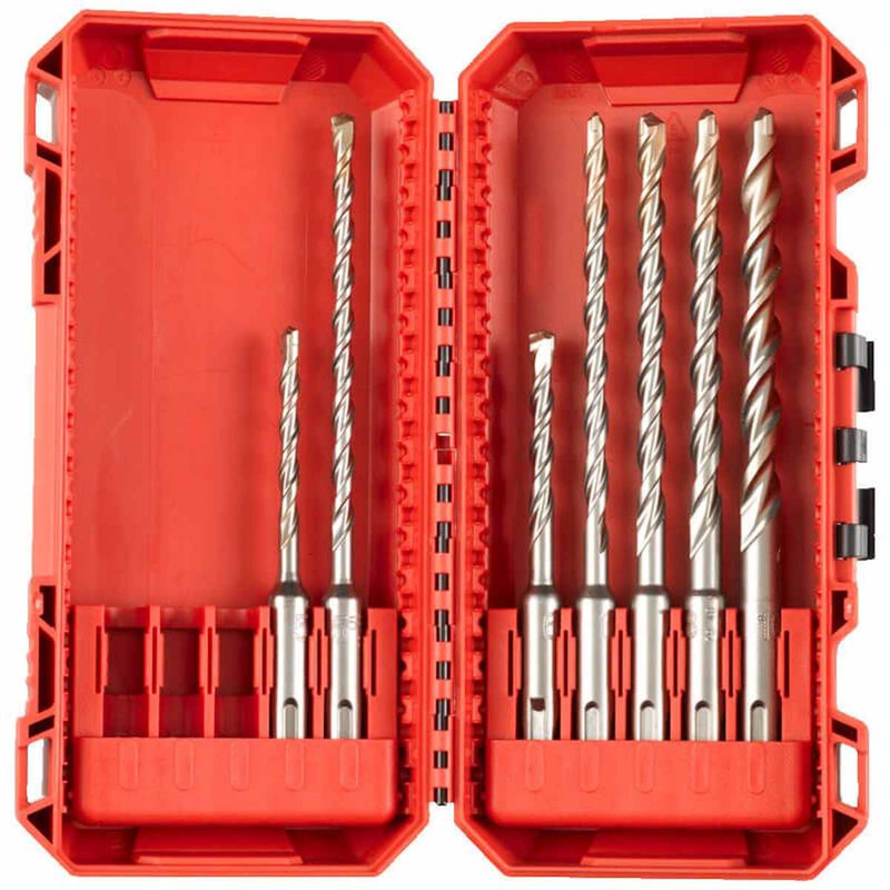 Milwaukee 4932492116 M2 2 Cut SDS+ Drill Bit Set (7 Pieces)