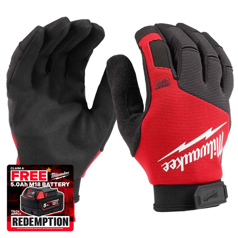 Milwaukee 4932498498 Performance Work Gloves (Size 9/L)
