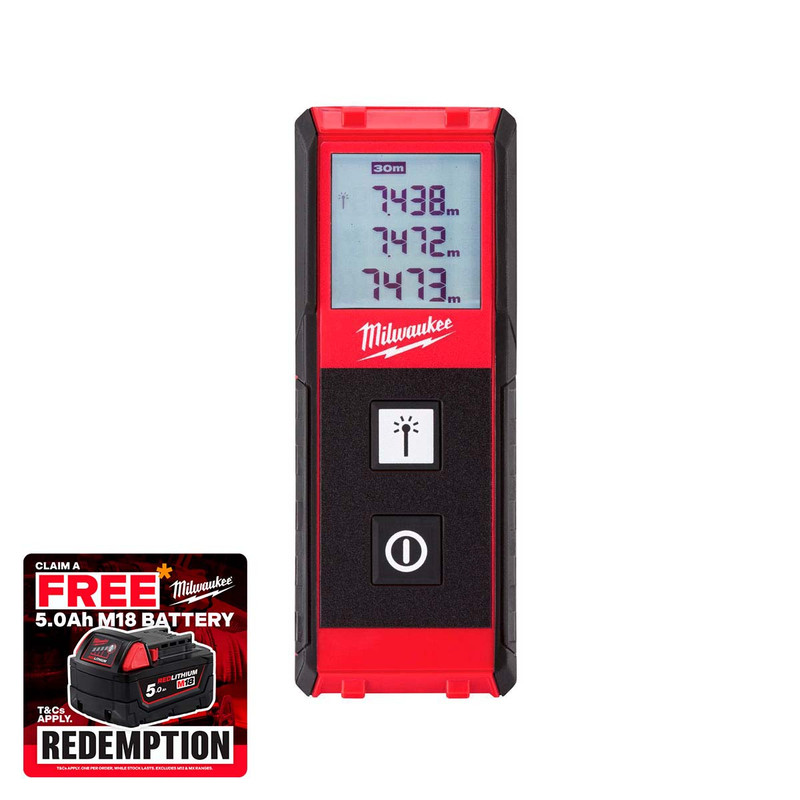 Milwaukee LDM30 30m Laser Distance Meter