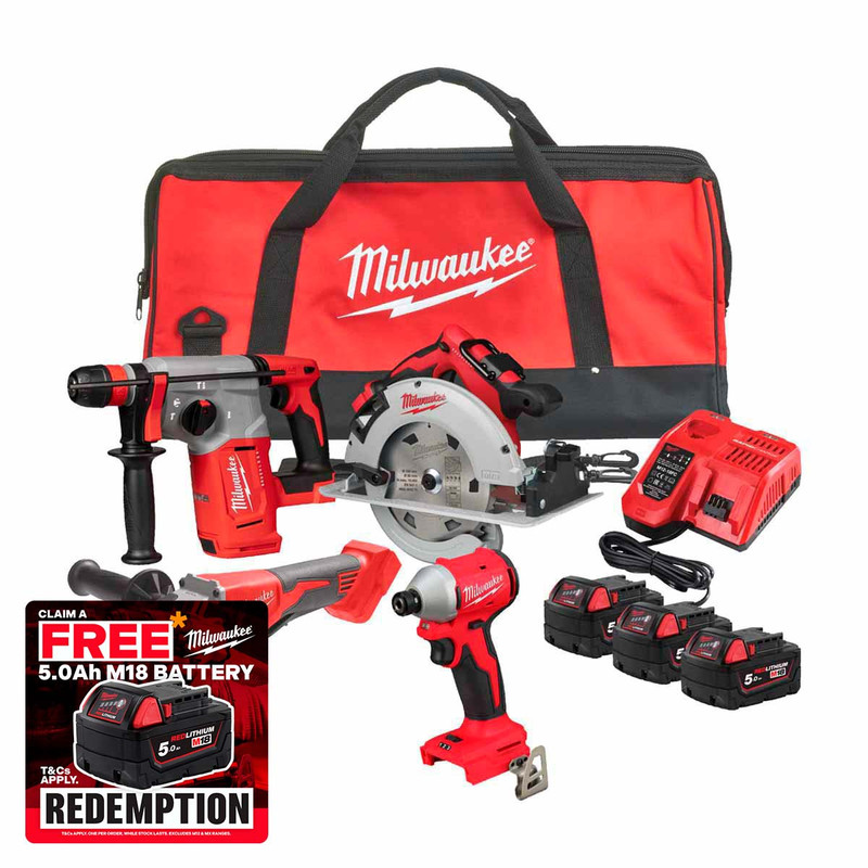 Milwaukee M18BLPP4A2-503B