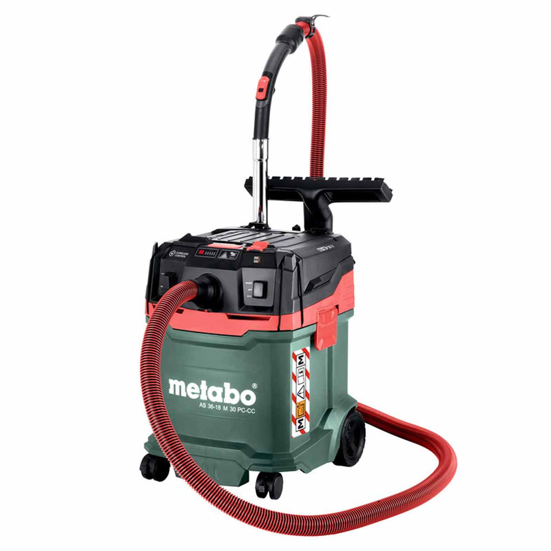 Metabo AS 36-18 M30 PC-CC 18V Cordless Vacuum