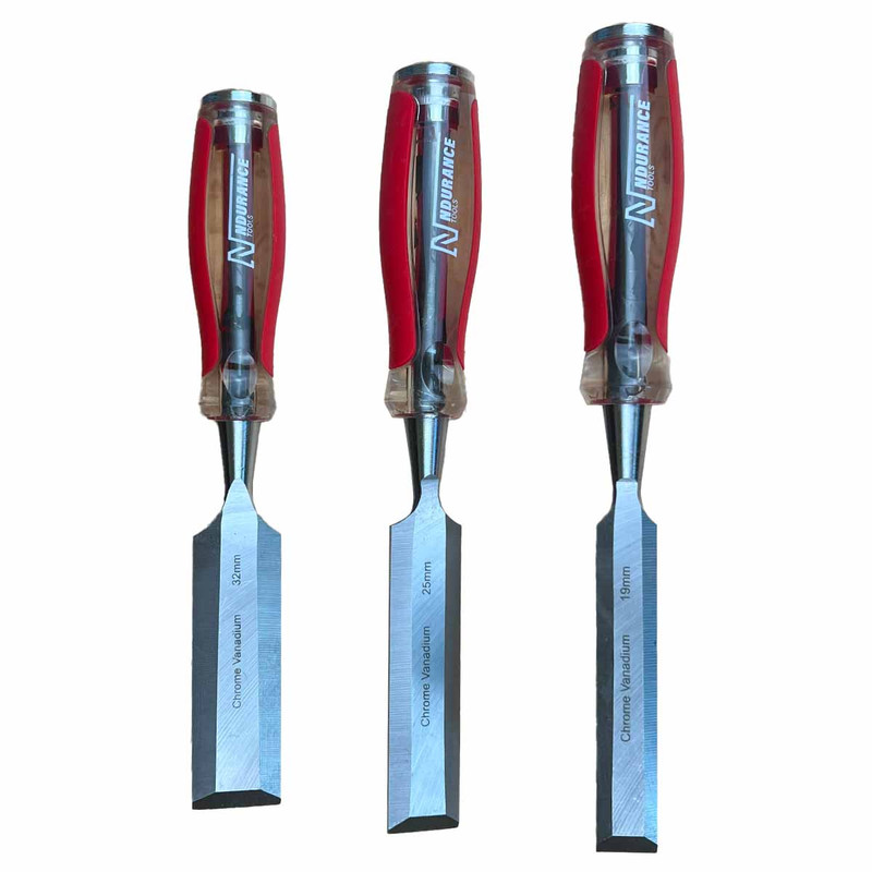 N-Durance NDCHISEL3 Hammer-Through Chisel Set