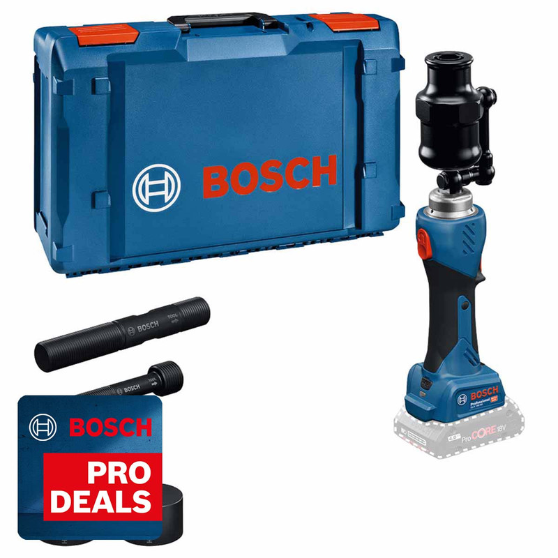 Bosch 06019P0200 GLH 18V-60 Hydraulic Punching Tool with XL-BOXX and Accessories (Body Only)