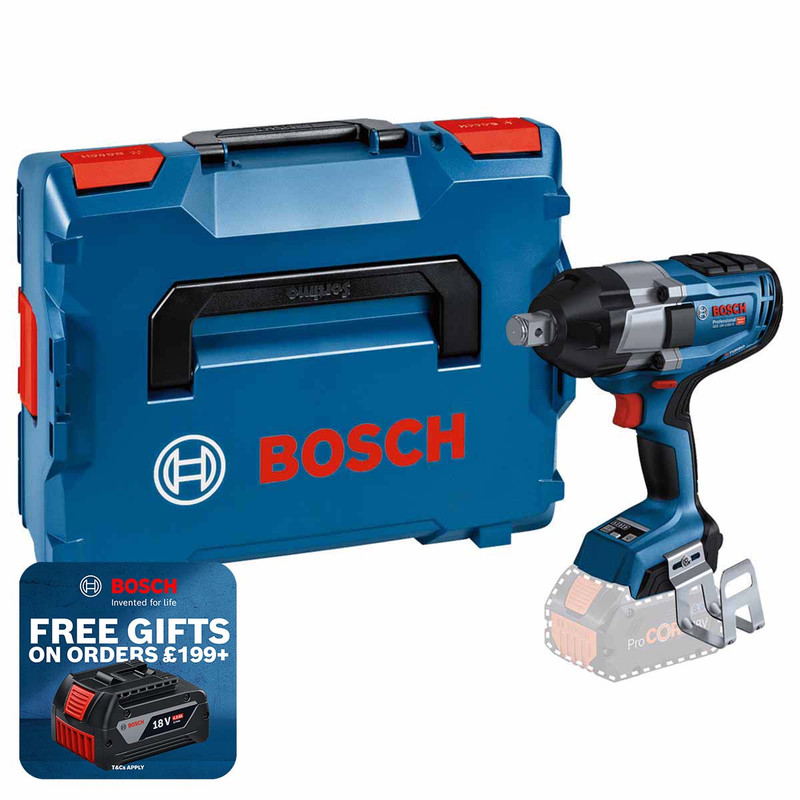 Bosch 06019J8501 GDS 18V-1050 H Impact Wrench with L-BOXX (Body Only)