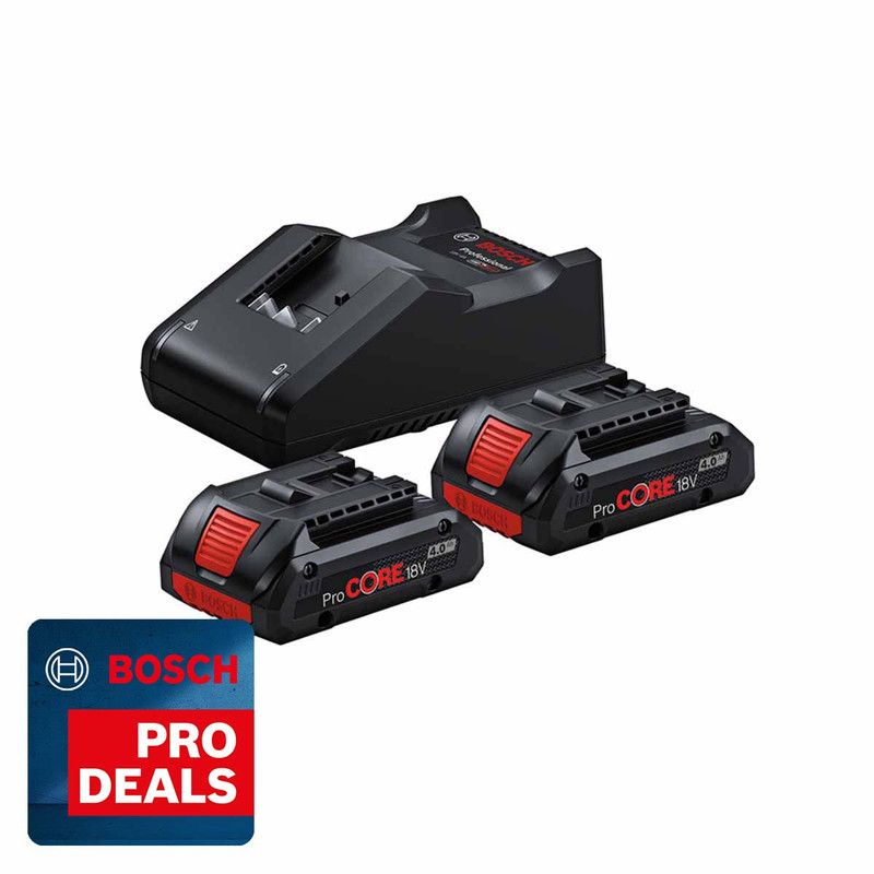 Bosch 1600A01BA4 ProCORE18V Battery Starter Set
