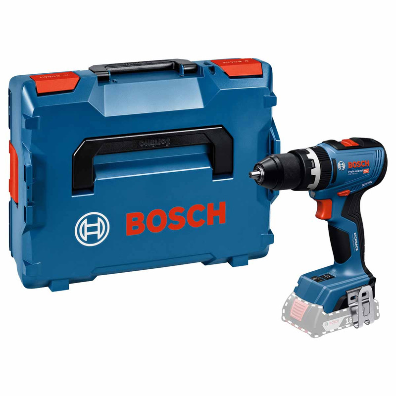 Bosch 06019N3301 GSB 18V-65 Combi Driver with L-BOXX (Body Only)