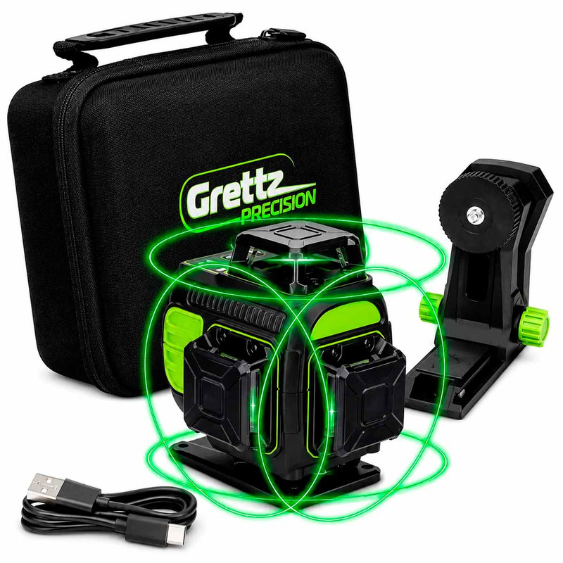 Grettz G4D 4D Multi-line Green Beam Laser