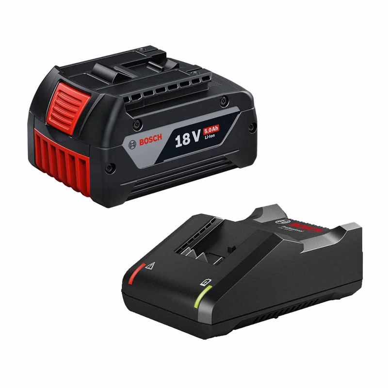 Bosch GBA18V 18V 5.0Ah Battery & GAL18V-40 Charger