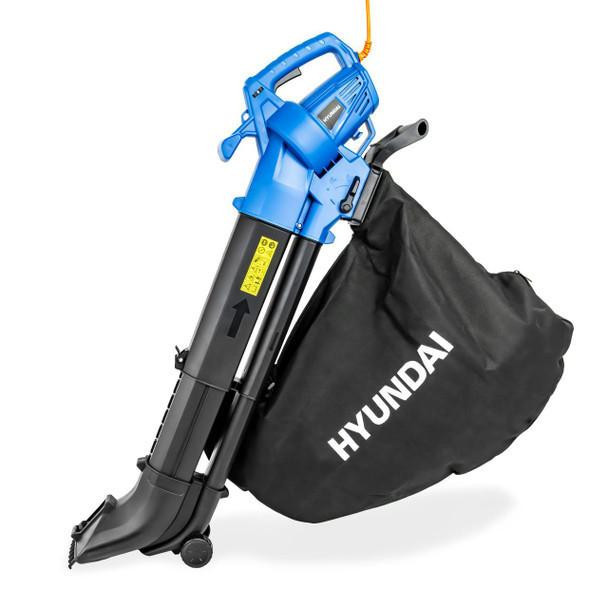 Hyundai HYBV3000E2 3-in-1 Leaf Blower, Vacuum, Shredder 3000W