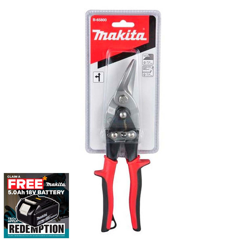 Makita B-65800 Aviation Snip Cuts Left Cut