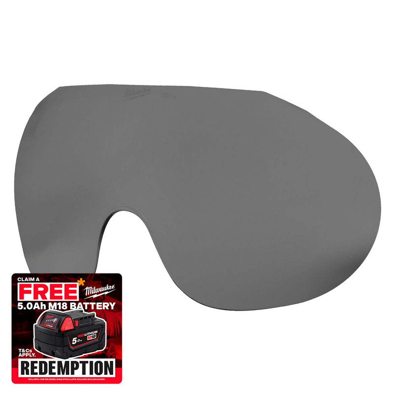 Milwaukee 4932492331 BOLT™ Visor Tinted Lens Replacement (Pack of 5)