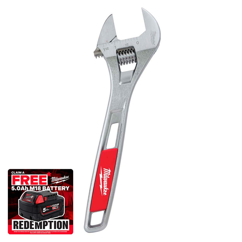 Milwaukee 4932499517 Adjustable Wrench 250mm