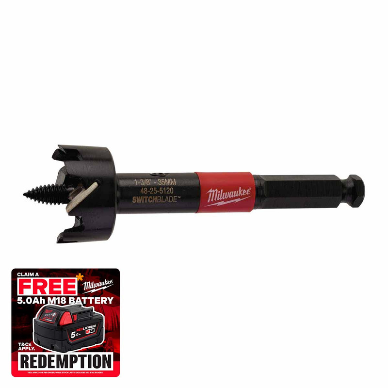 Milwaukee 4932479497 SWITCHBLADE™ Selfeed Bit 35mm