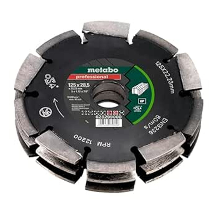 Metabo Triple Cut Wall Chaser Blade for MFE40 125mm x 22.23mm 62829900