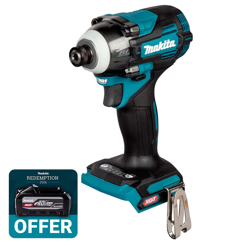 Makita TD004GZ01 40V Max XGT Brushless Impact Driver (Body Only)