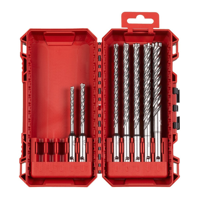 Milwaukee 4932500060 SDS-Plus Drill Bit MX4 NG Set 1 (7 Pieces)