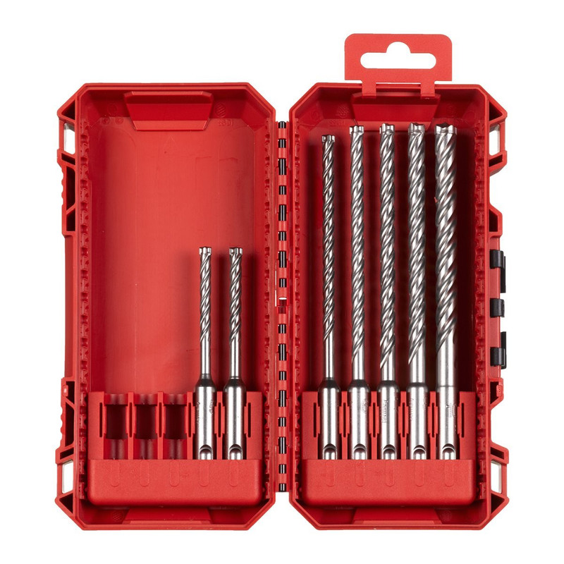 Milwaukee 4932500061 SDS-Plus Drill Bit MX4 NG Set 2 (7 Pieces)