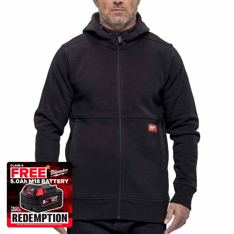Milwaukee 4932499388 GRIDIRON™Full-Zip Hoodie (Size M)