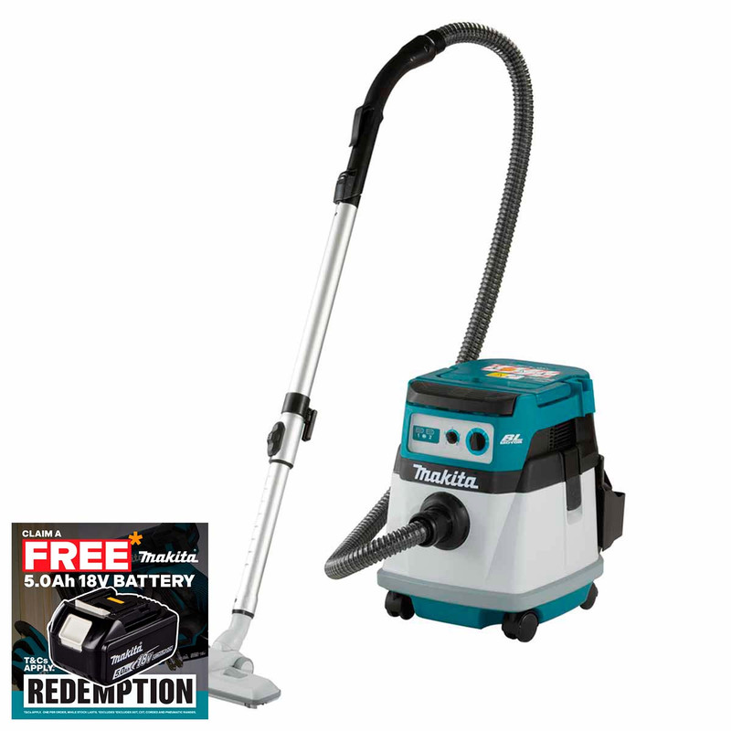 Makita DVC155LZX2 LXT Twin 18V Brushless Dust Extractor (Body Only)