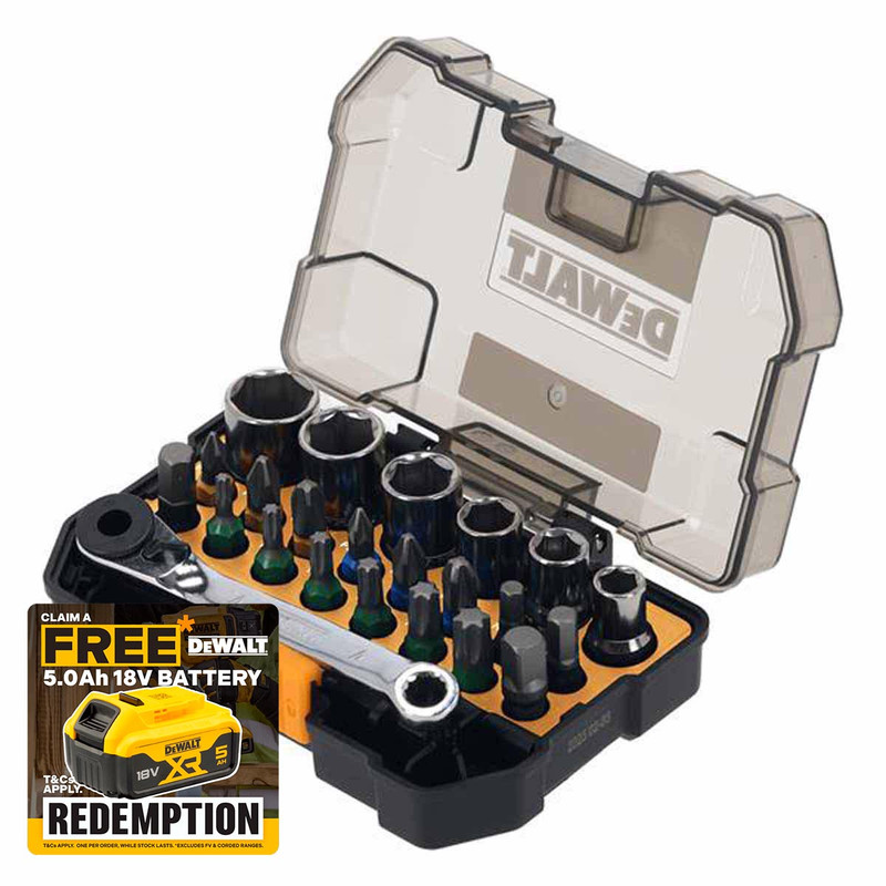 DeWalt DT70906 McLaren Screwdriving & Socket Set