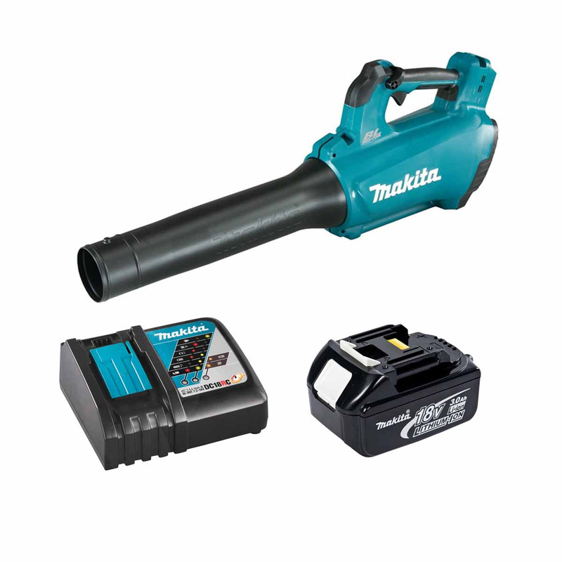 Makita DUB184Z 18V LXT Cordless Brushless Blower with 1x 3.0Ah Battery & Fast Charger