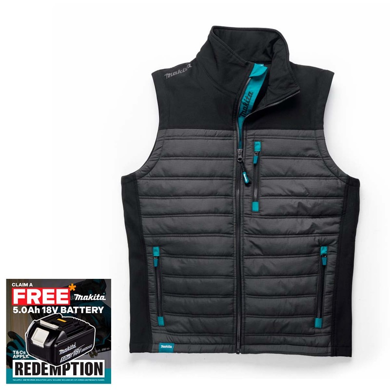 Makita MK201M Shield Bodywarmer Grey