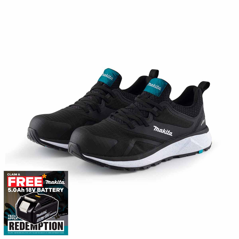 Makita MK404M Kobe Safety Trainer Black (Size 10)