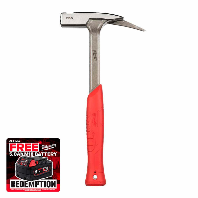 Milwaukee 4932493655 Roofing Hammer 750g