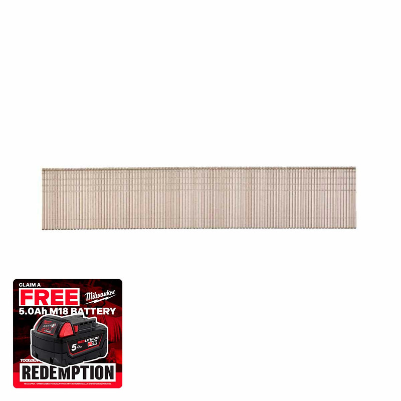 Milwaukee 4932492554 18G 40mm Galvanised Brad Nails (5000 Pack)