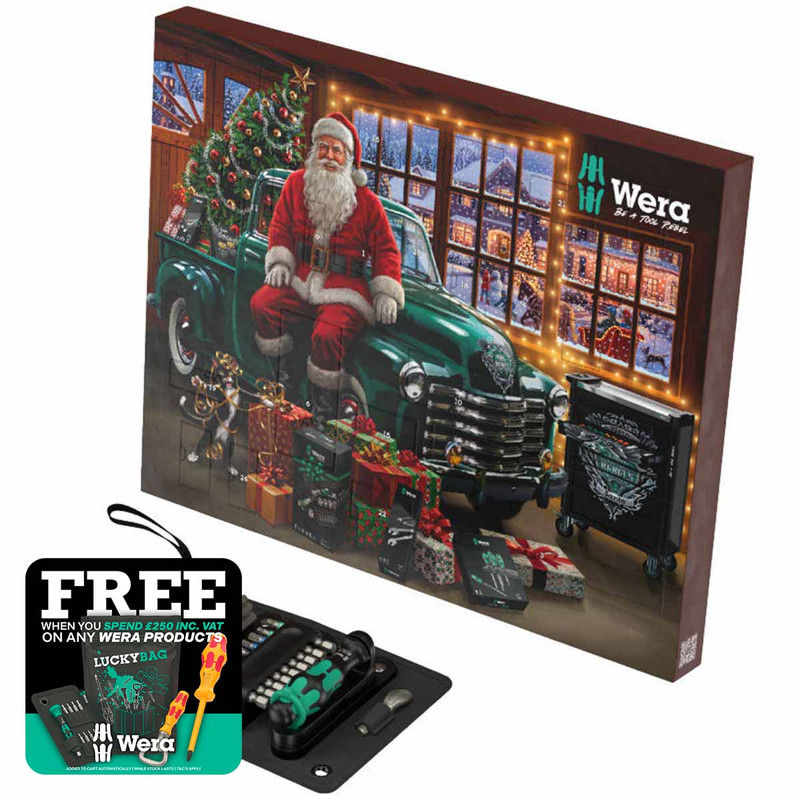 Wera 05136614001 2026 Advent Calendar (24 Pieces)
