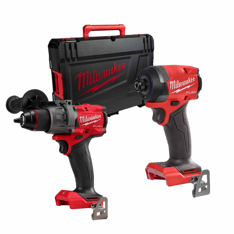 Milwaukee M18 FUEL 18V Combi Drill & Impact Driver Twin Pack with HD Box (Body Only)