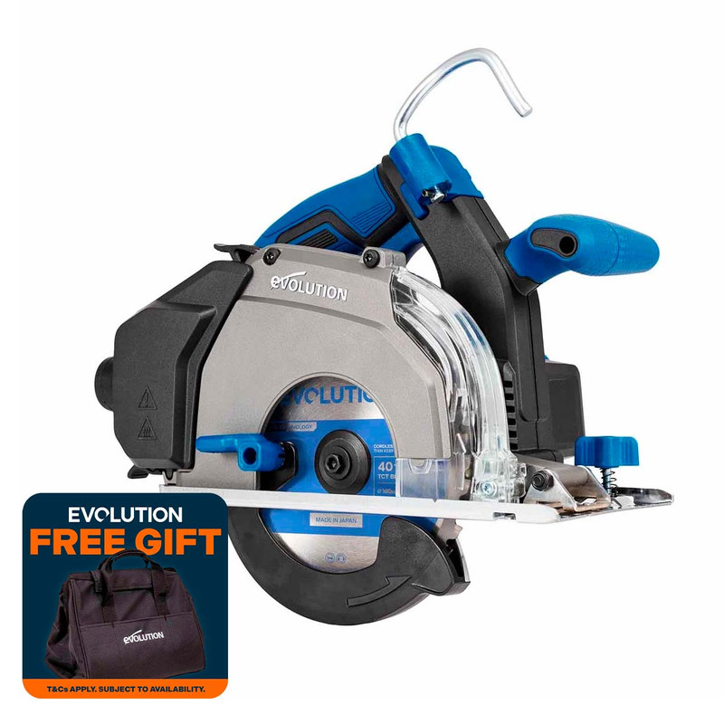 Evolution S165CCS-Li Brushless 18V 165mm Metal Cutting Circular Saw (Body Only)