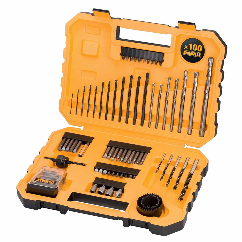 DeWalt DT71566-QZ Screwdriver Bit & Drill Bit Set (100 Piece)