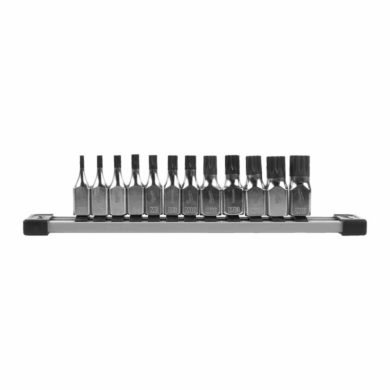 Milwaukee 4932500433 3/8'' Drive Triple Square Bit Socket Set (12 Pieces)