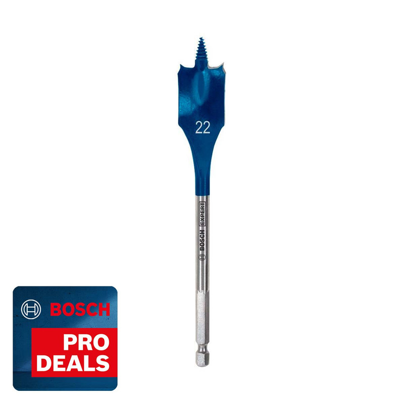 Bosch 2608902096 Expert Self Cut Speed Spade Drill Bit 22mm x 152mm