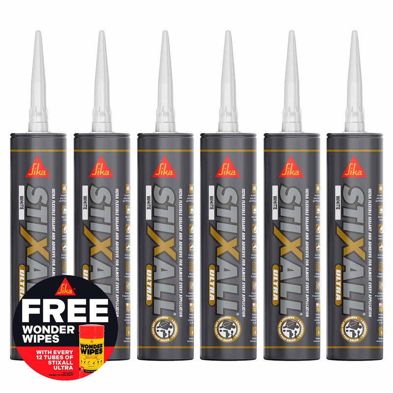 Sika® Stixall® Ultra White 300ml (6 Pack)