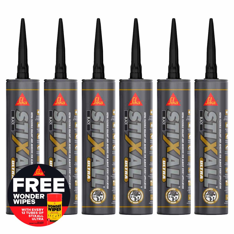 Sika® Stixall® Ultra Black 300ml (6 Pack)