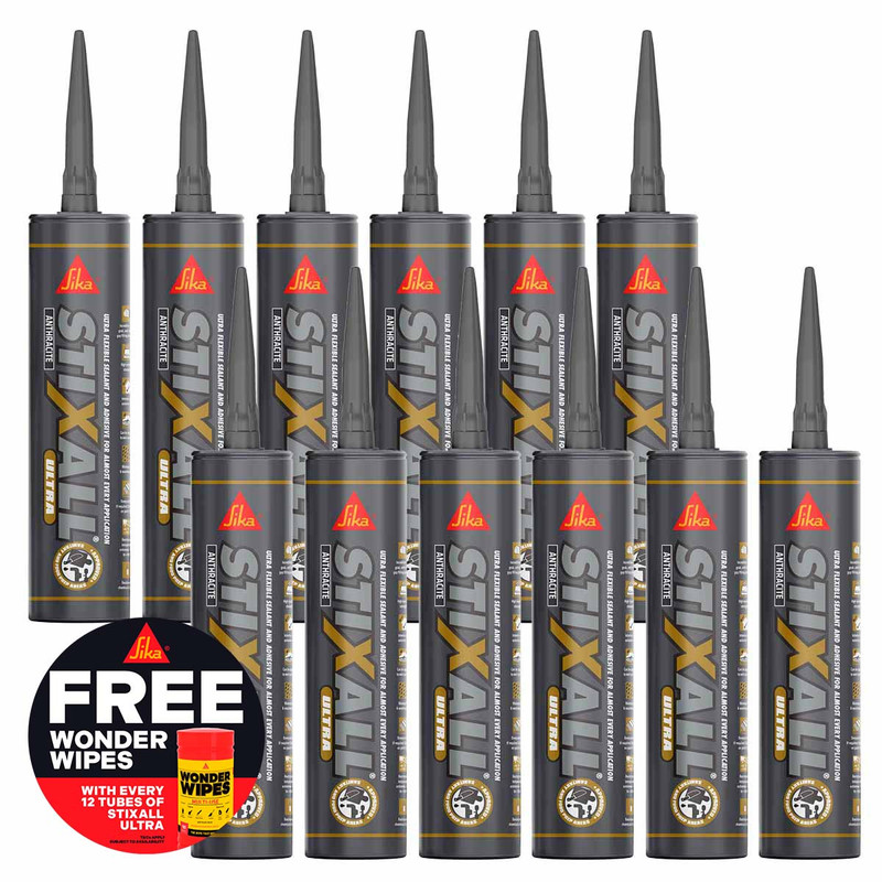 Sika® Stixall® Ultra Anthracite 300ml (12 Pack)