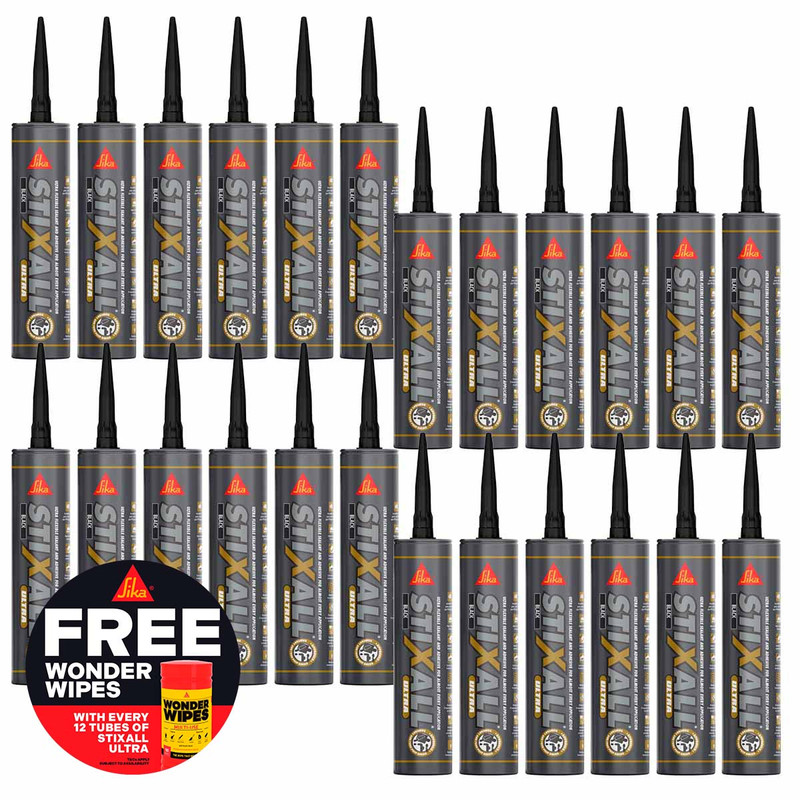 Sika® Stixall® Ultra Black 300ml (24 Pack)