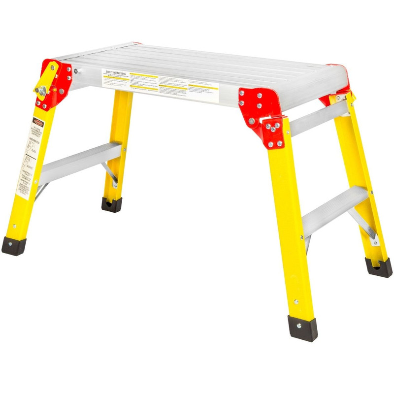 Excel 5708 Fibreglass Workbench Platform Heavy Duty Folding Hop Up