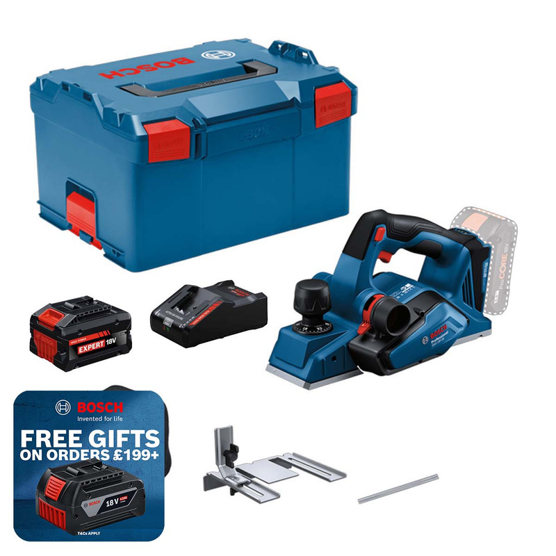 Bosch GHO18V-26 18V Planer in L-Boxx 06015B5000