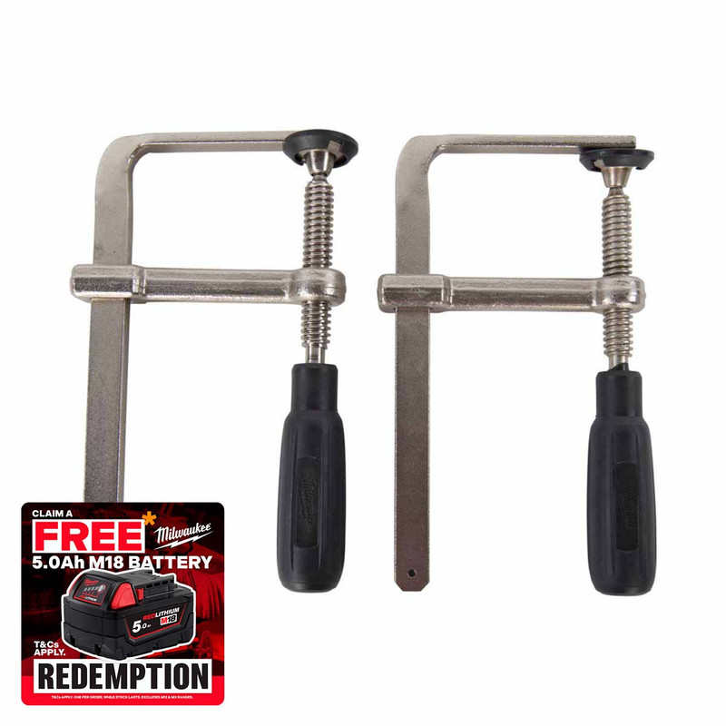 Milwaukee 4932479068 PSA-1 Guide Rail Clamps (2 Pack)