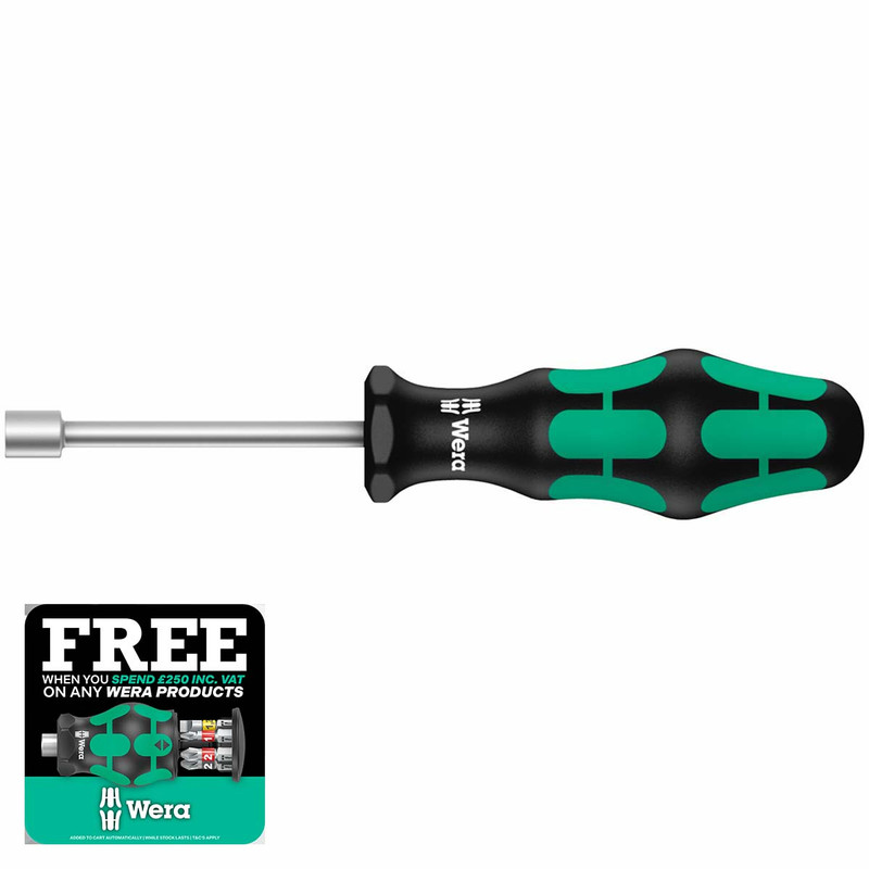 Wera 395 Ho Nutdriver Hex 10/70 K